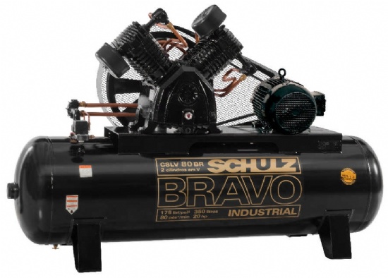 Compressor de Pisto Bravo CSLV 80BR/350 Schulz
