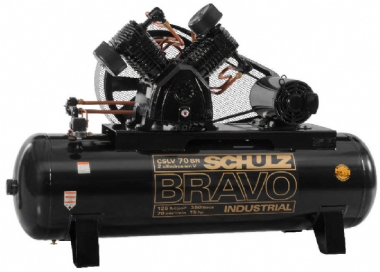 Compressor de Pisto Bravo CSLV 70BR/350 Schulz