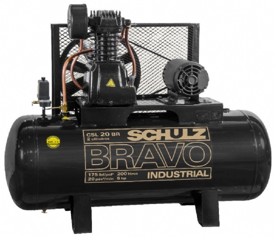 Compressor de Pistão Bravo CSL 20BR/200 Schulz