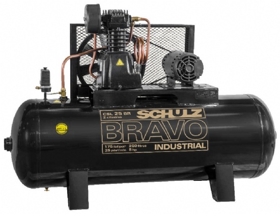 Compressor de Pistão Bravo CSL 25BR/250 Schulz