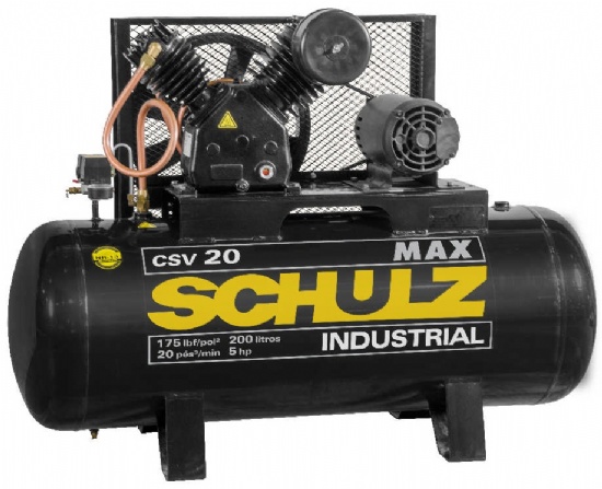Compressor de Pistão Max CSV 20/200 MTA Schulz