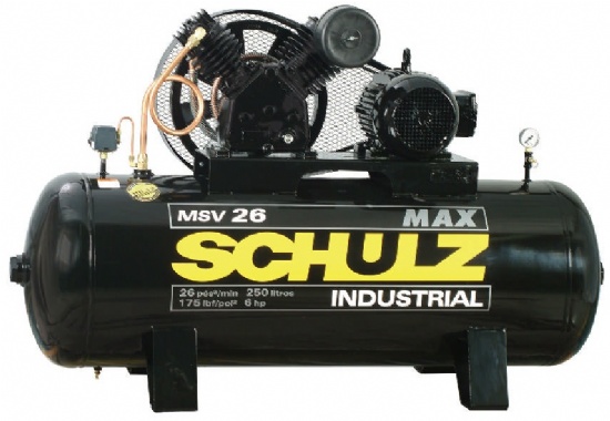 Compressor de Pistão Max MSV 26/250 Schulz