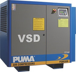 Compressor de Parafuso PSBR25VSD Puma