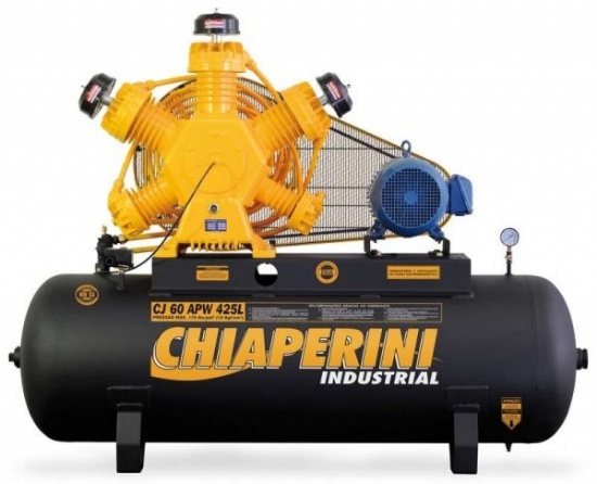 Compressor de Pistão Alta Pressão CJ 60 APW 425L Chiaperini